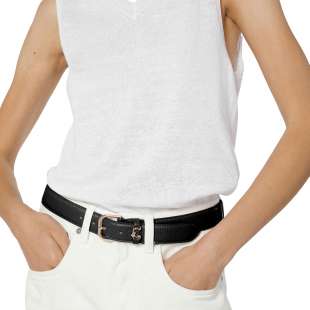 Coccinelle Metal Loop Noir E3TOS110601001 2