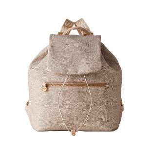 Borbonese Zaino Eco Line Medium Sabbia 934486I15C75