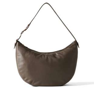 Borbonese Luna Bag Medium 011 Clay Grey 924099AR7Z54