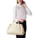 Borbonese Tote Horseback Large Camomilla 924864AT9Y68