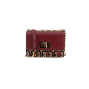 Furla 1927 Mini Toni Caffe'/Ciliegia d BAFKACO AX0067 0089S