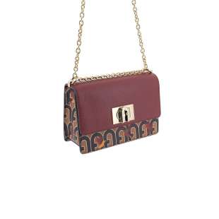 Furla 1927 Mini Toni Caffe'/Ciliegia d BAFKACO AX0067 0089S 2