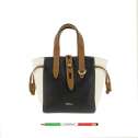 Furla Net Mini Nero/Talco h/Cognac h BASRFUA HSC000 1007 0576S