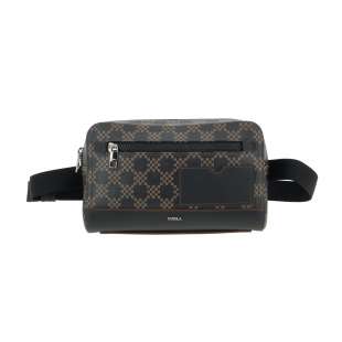 Furla Ulisse S Belt Bag/Pouch Toni Cuoio/Nero U593NEC O65000 H9400