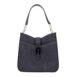 Furla Sofia Grainy S Blu/Nero WB00267 AX0745 9001 CS000