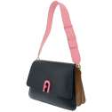 Furla Gemma M Nero/Cognac h/Ninfea WB00501 BX0184 9006 1117S