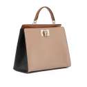 Furla 1927 M Greige/Nero/Cognac h WB00654 ACO000 1007 1577S