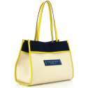 The Bridge Beach Bag Elisa Naturale/Jeans/Lime 0428247Y JE