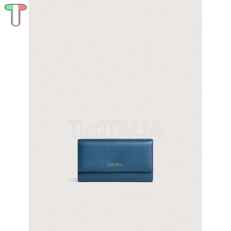 Coccinelle Metallic Large Deep Blue E2MW5118501_B27