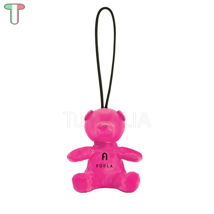 Furla Soft Keyring Bear Neon Pink WR00243_BX1190_4401_1553S