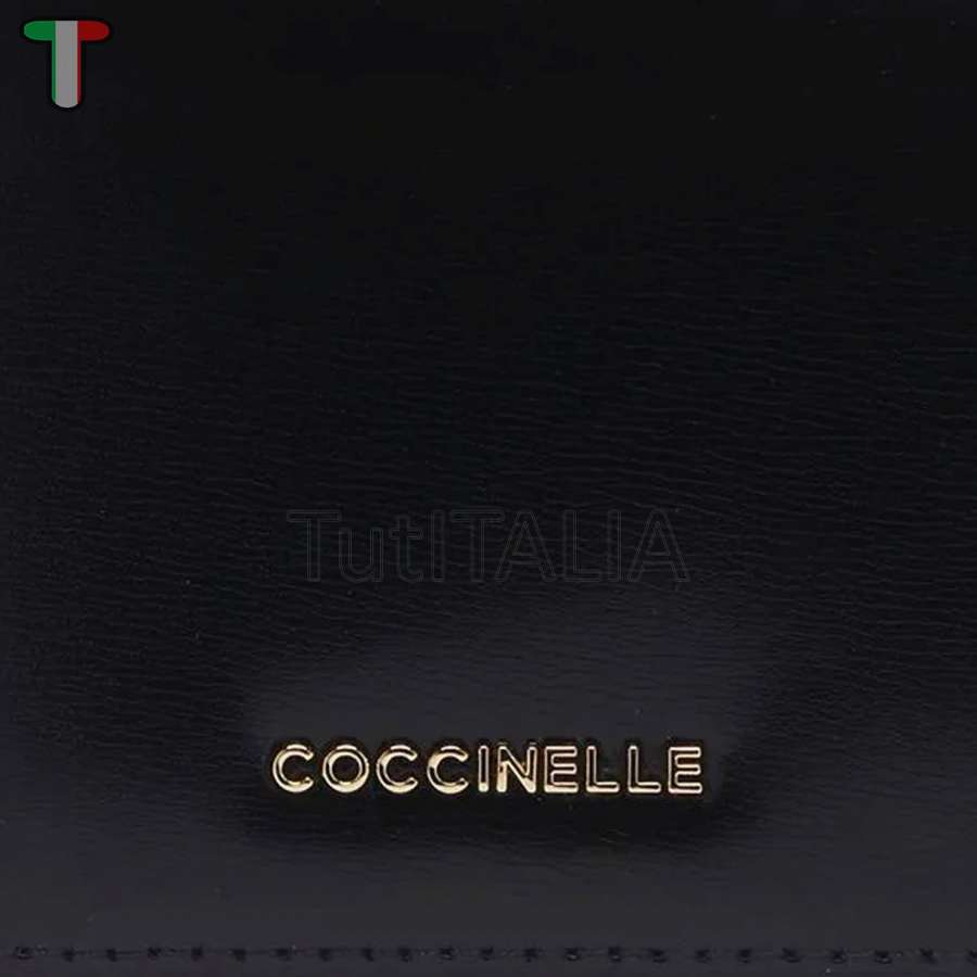 Coccinelle Metallic Shiny Calf Noir E2RX811D301001