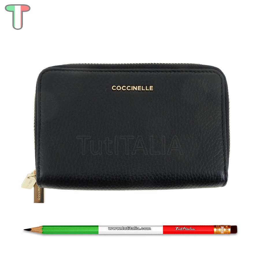Coccinelle Metallic Soft Noir E2MW511B301001