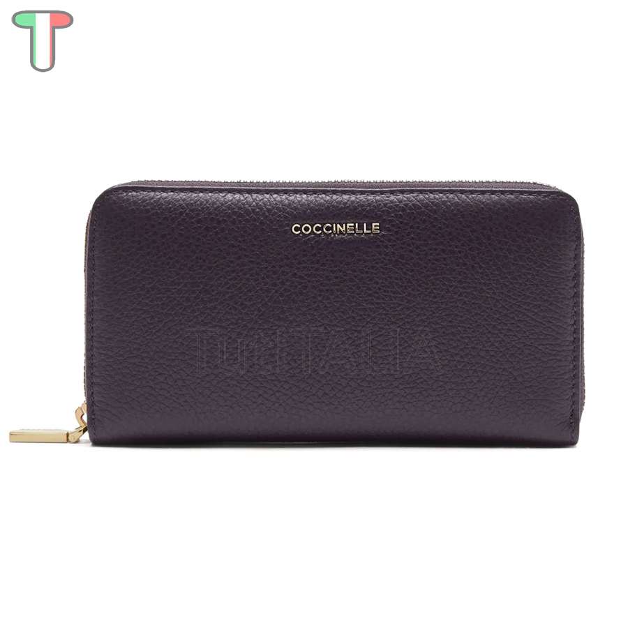 Coccinelle Metallic Large Prune E2MW5113201V87