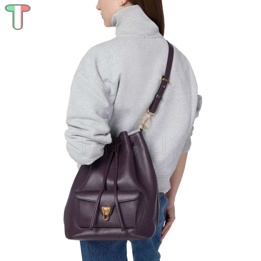 Coccinelle Beat Generation Large Prune E1TFK230101V87