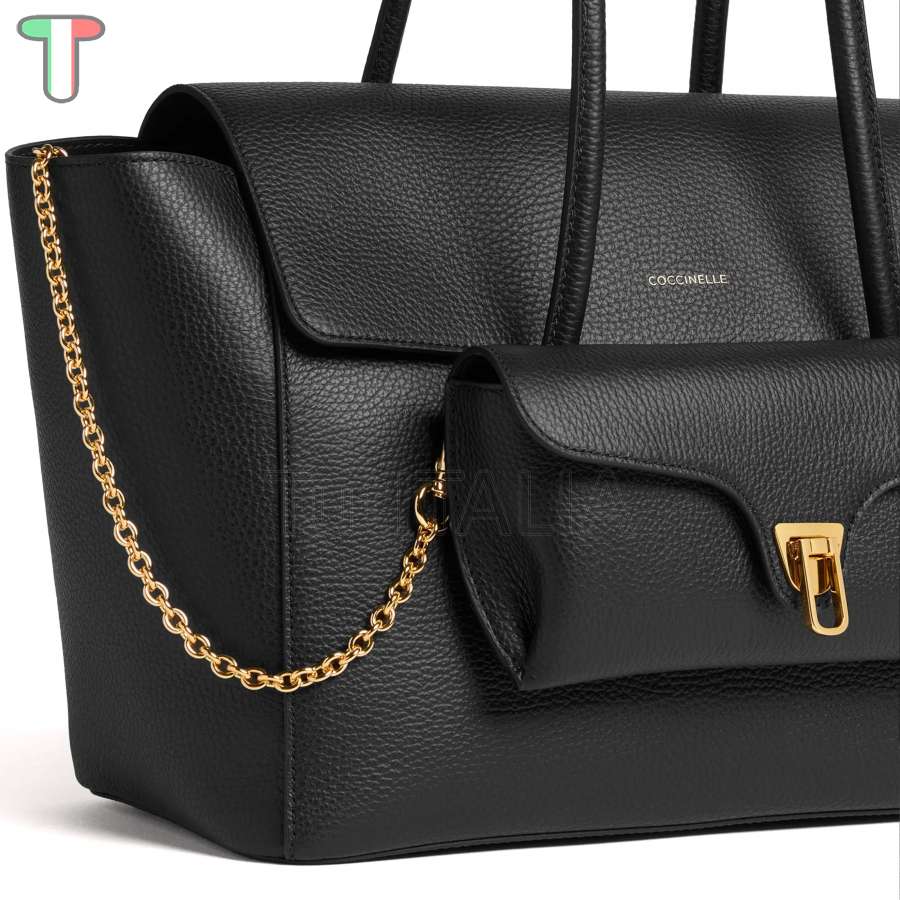 Coccinelle Double Beat Large Noir E1T8A110201001