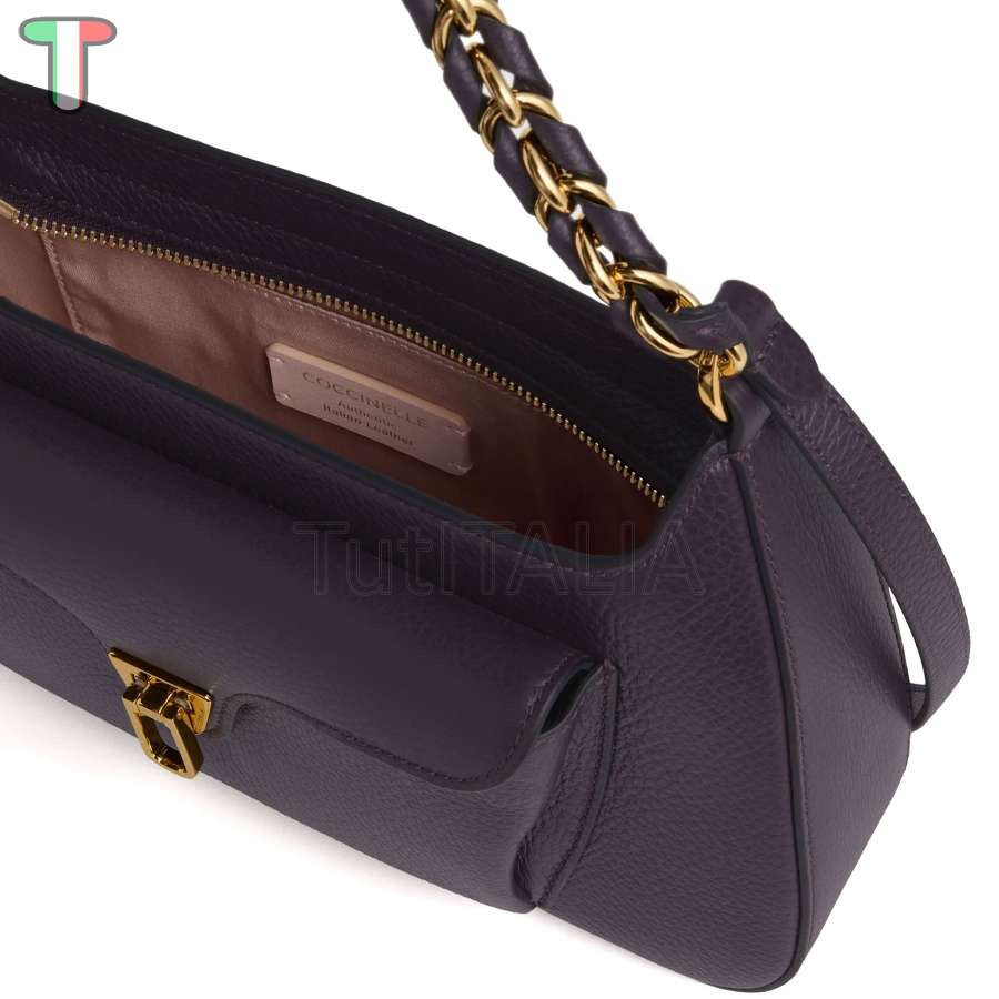 Coccinelle Beat Generation Medium Prune E1TFK120101V87