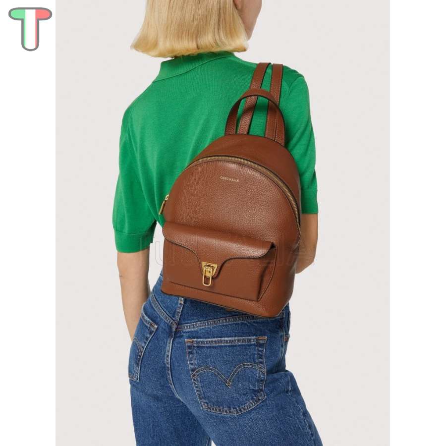 Coccinelle Beat Generation Small Cognac E1TFK140101_W11