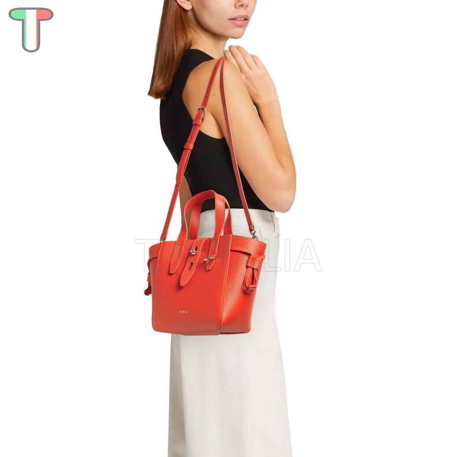 Furla Net Mini Tangerine BASRFUA HSF000 9025 TNG00