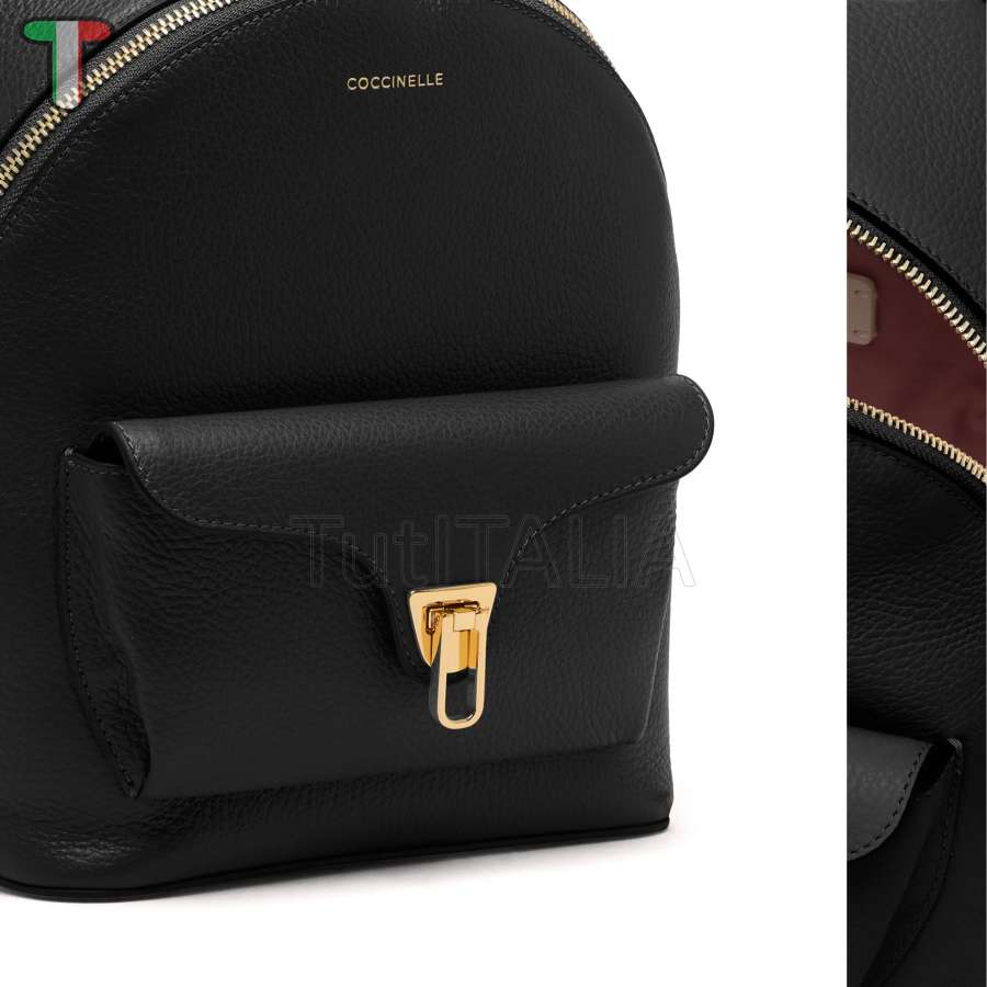 Coccinelle Beat Generation Small Noir E1TFK140101001