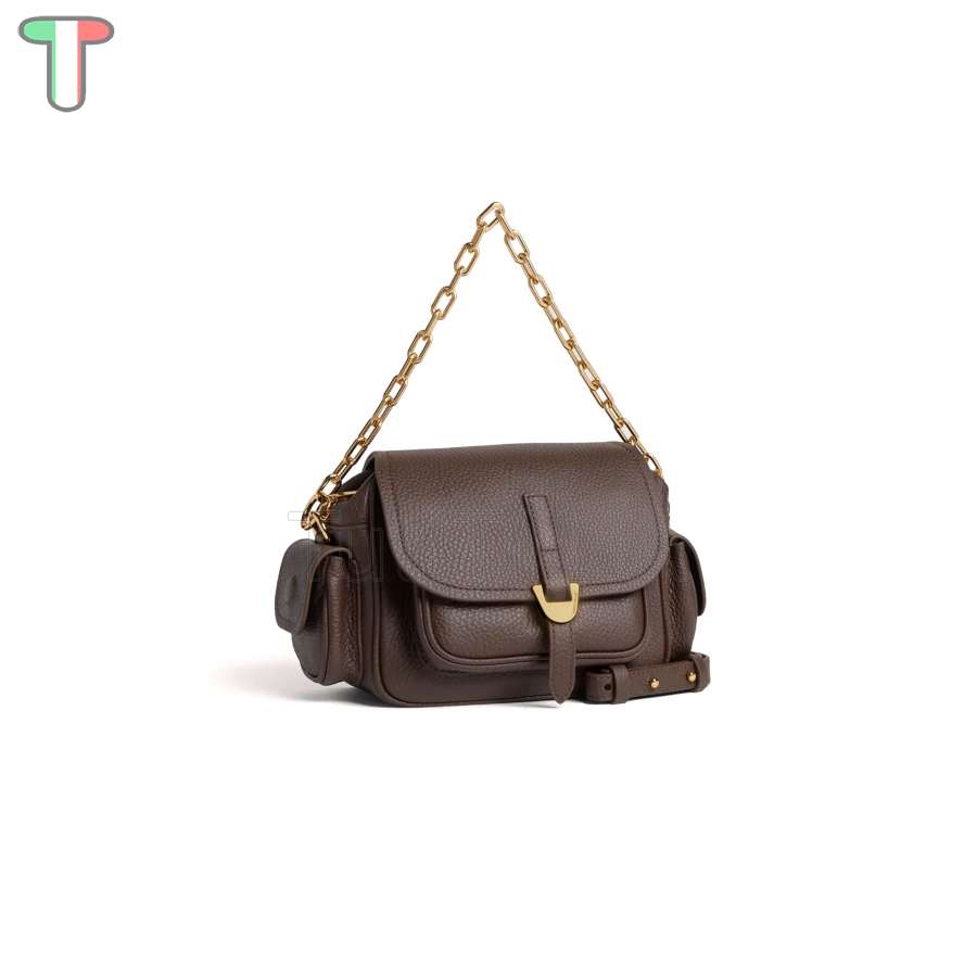 Coccinelle Campus Mini Brunette E1RFF550101W20