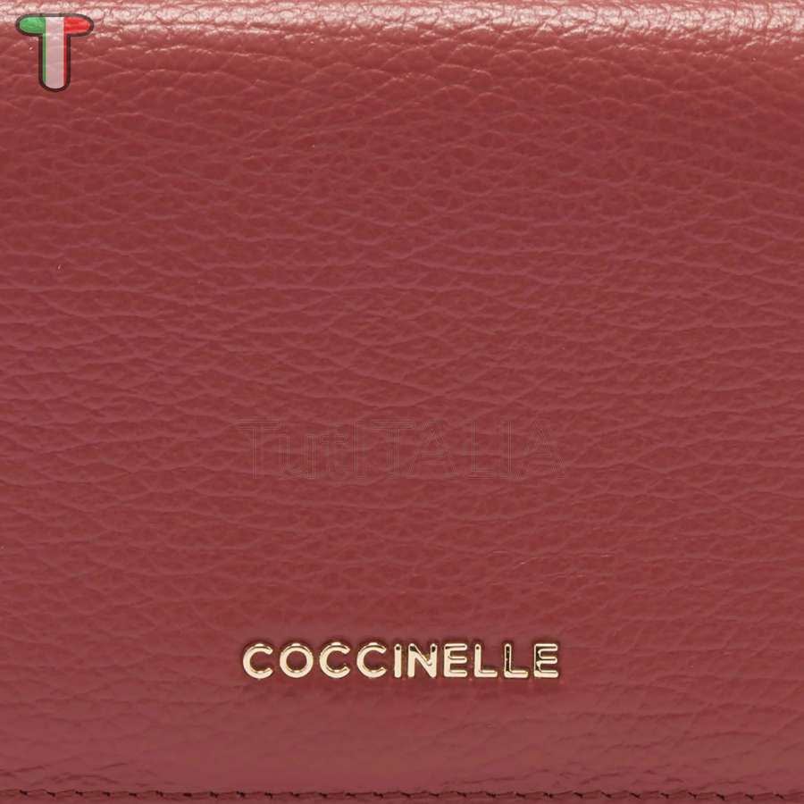 Coccinelle Metallic Soft Small Brandy E2MW5172101R31