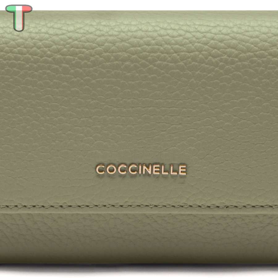 Coccinelle Metallic Medium Greenery E2MW5116601G77