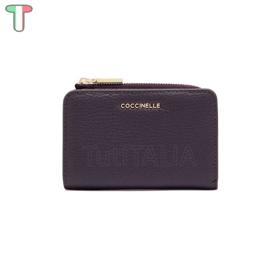 Coccinelle Metallic Small Prune E2MW511D101V87