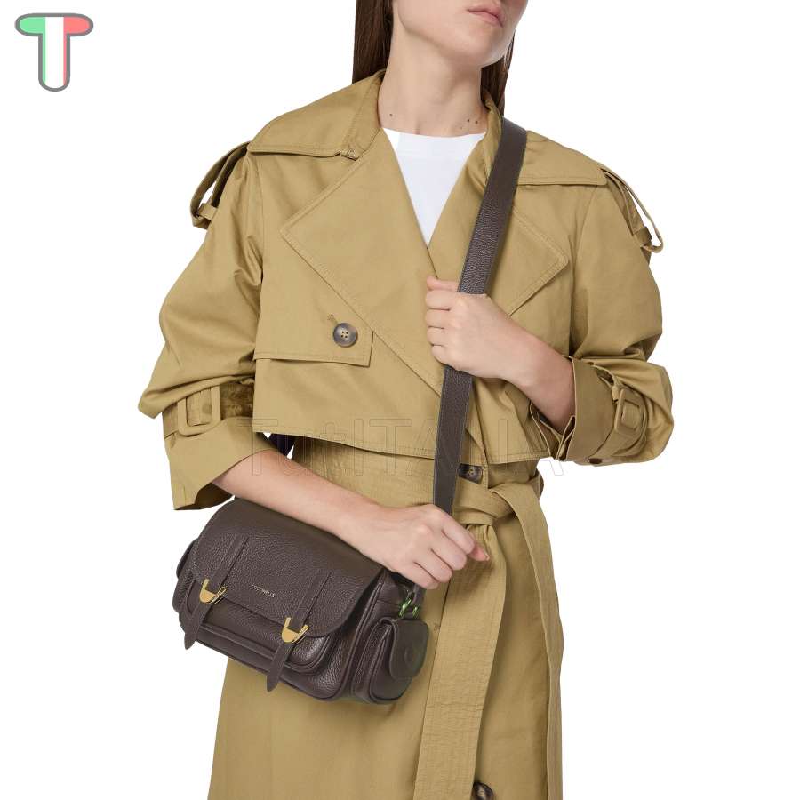 Coccinelle Campus Small Brunette E1RFF150201W20