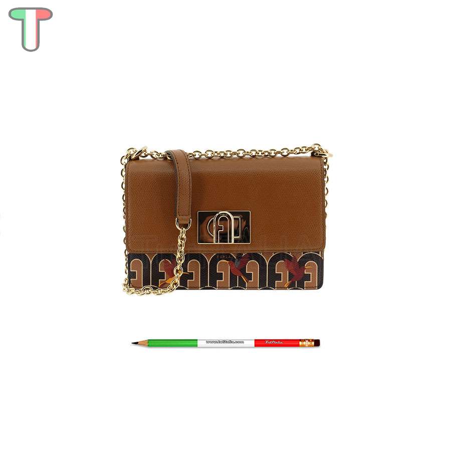 Furla 1927 Mini Toni Caffe'/Cognac h BAFKACO AX0067 0090S