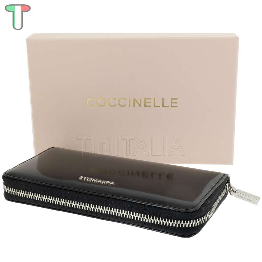 Coccinelle Metallic Shiny Noir/Noir E2MX8110401001